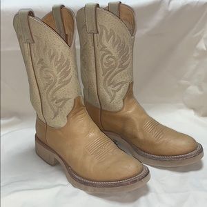 Justin Tekno Crepe Round Toe Western Boots
